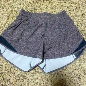 Grey Lulu athletic shorts